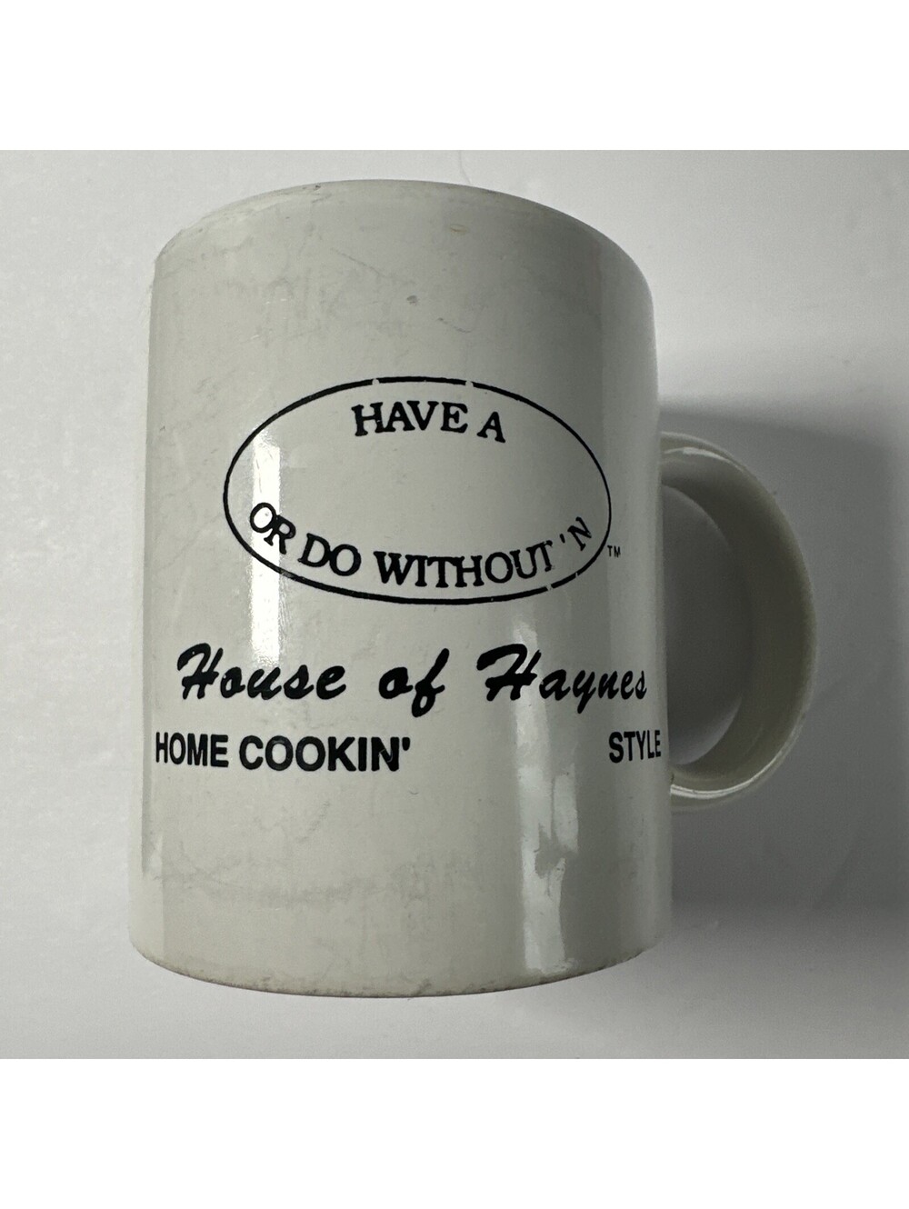 Vintage House of Haynes Newfoundland Restaurant Mug St Johns Touton Kenmount Rd